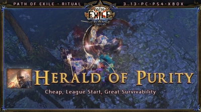 [Ritual] PoE 3.13 Templar Guardian Herald of Purity Starter Build (PC,PS4,Xbox)
